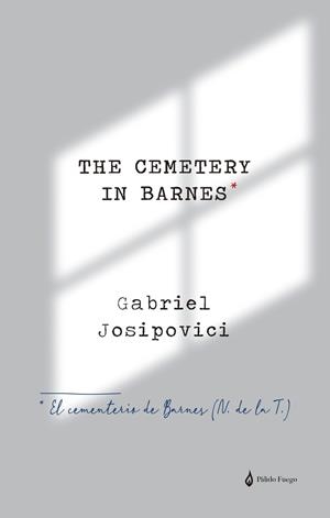 EL CEMENTERIO DE BARNES | 9788412245141 | JOSIPOVICI, GABRIEL