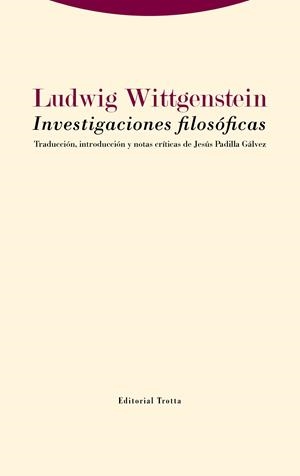 INVESTIGACIONES FILOSÓFICAS | 9788413640204 | WITTGENSTEIN, LUDWIG