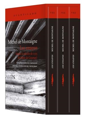 LOS ENSAYOS (ESTUCHE CON TRES VOLÚMENES) | 9788418370625 | MONTAIGNE, MICHEL DE