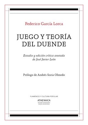 JUEGO Y TEORÍA DEL DUENDE | 9788417325435 | GARCÍA LORCA, FEDERICO