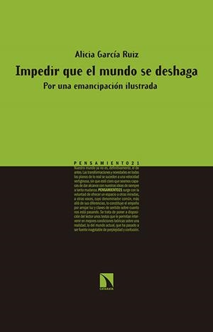 IMPEDIR QUE EL MUNDO SE DESHAGA | 9788490971192 | GARCÍA RUIZ, ALICIA