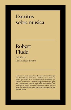 ESCRITOS SOBRE MÚSICA | 9788418546754 | FLUDD, ROBERT