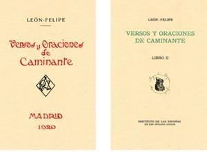 VERSOS Y ORACIONES DE CAMINANTE | 9788498956283 | FELIPE, LEÓN