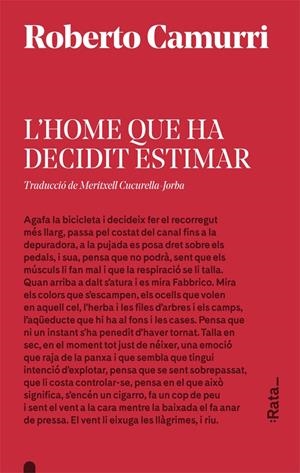 L'HOME QUE HA DECIDIT ESTIMAR | 9788416738533TA | CAMURRI, ROBERTO