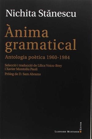 ÀNIMA GRAMATICAL | 9788416554799 | STANESCU, NICHITA