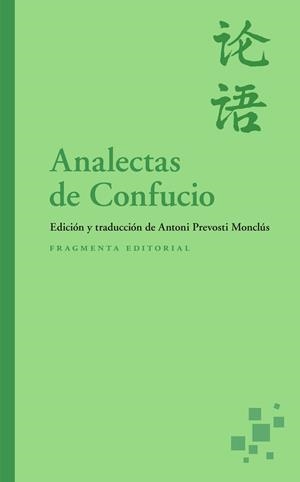 ANALECTAS DE CONFUCIO | 9791387548049 | CONFUCIO