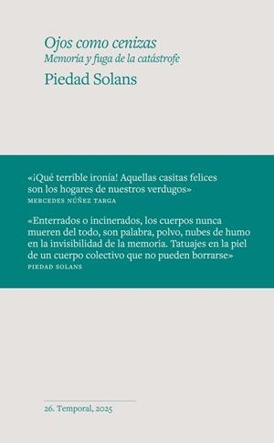 OJOS COMO CENIZAS | 9788412941142TA | SOLANS, PIEDAD
