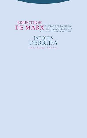 ESPECTROS DE MARX | 9788413643588 | DERRIDA, JACQUES