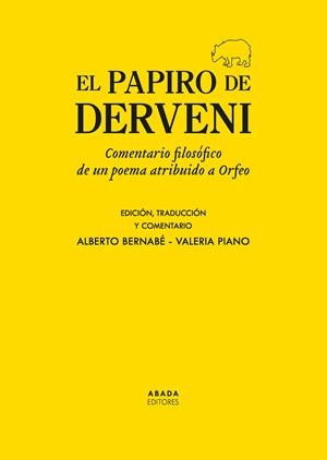 PAPIRO DE DERVENI | 9791387521387 | AAVV