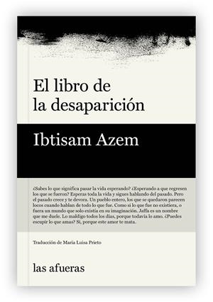 EL LIBRO DE LA DESAPARICIÓN | 9791399131123 | AZEM, IBTISAM