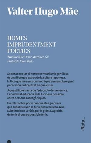 HOMES IMPRUDENTMENT POÈTICS | 9788416738380TA | HUGO MÃE, VALTER