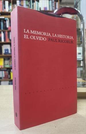 LA MEMORIA, LA HISTORIA, EL OLVIDO | 050828SM | RICOEUR, PAUL