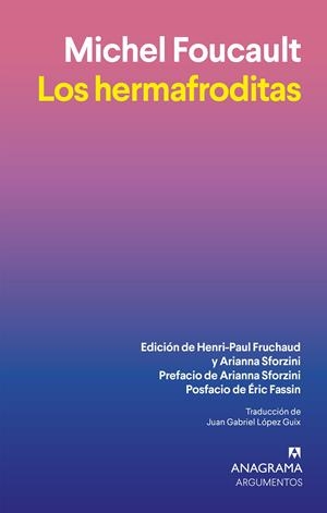 LOS HERMAFRODITAS | 9788433951069 | FOUCAULT, MICHEL